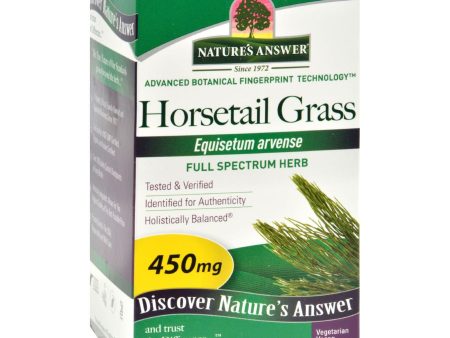 Nature s Answer Horsetail Grass - 90 Capsules Supply