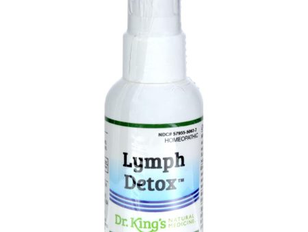 King Bio Homeopathic Lymph Detox - 2 Fl Oz For Sale