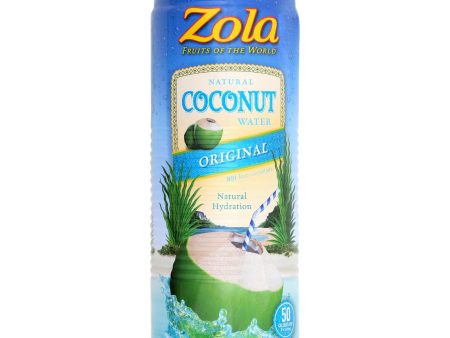 Zola Acai Coconut Water - Pure - Case Of 12 - 17.5 Fl Oz. Discount