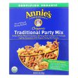 Annie s Homegrown Organic Traditional Party Mix - Case Of 12 - 9 Oz. on Sale