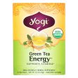 Yogi Green Tea - Energy - Case Of 6 - 16 Bags For Discount