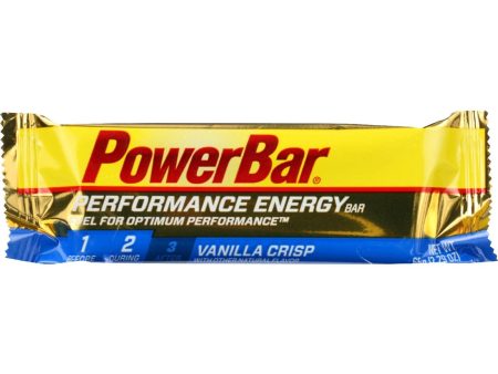 Powerbar Bar - Performance Energy - Vanilla Crisp - 2.29 Oz - Case Of 12 Hot on Sale