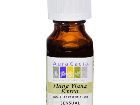 Aura Cacia Pure Essential Oil Ylang Ylang Extra - 0.5 Fl Oz Fashion