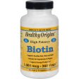 Healthy Origins Biotin - 5000 Mcg - 360 Vcaps Fashion