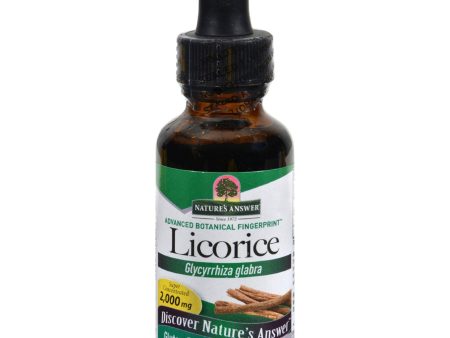 Nature s Answer Licorice Root - 1 Fl Oz Online Sale