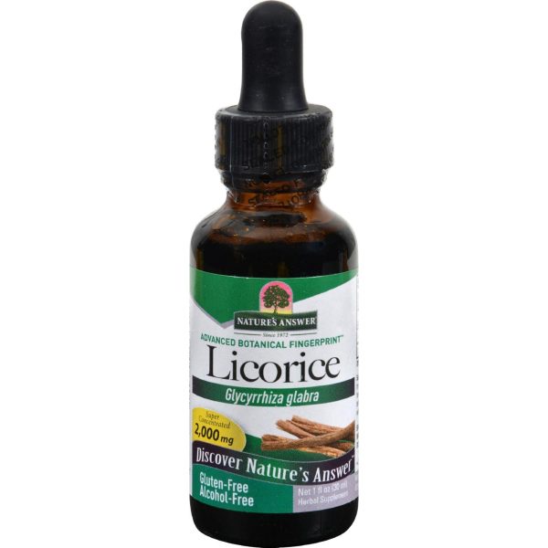 Nature s Answer Licorice Root - 1 Fl Oz Online Sale