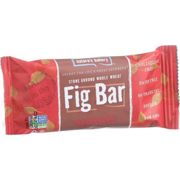 Nature s Bakery Stone Ground Whole Wheat Fig Bar - Raspberry - 2 Oz - Case Of 12 Sale