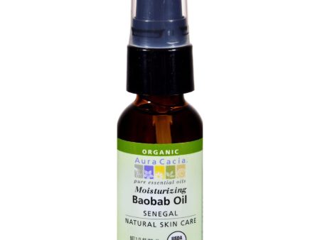 Aura Cacia Baobab Oil - 1 Fl Oz Hot on Sale