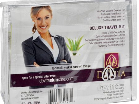 Devita Deluxe Travel Pack - 8 Pieces Fashion