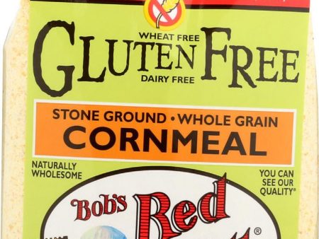 Bob s Red Mill Gluten Free Cornmeal - 24 Oz - Case Of 4 Sale