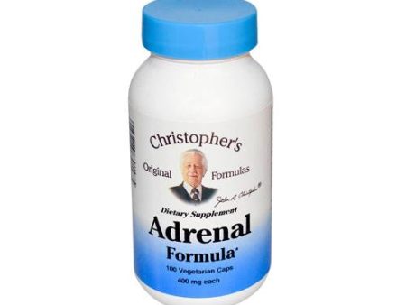 Dr. Christopher s Formulas Adrenal Formula - 400 Mg - 100 Caps Hot on Sale