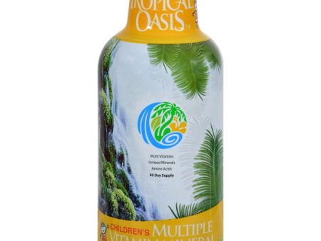 Tropical Oasis Children s Multiple Vitamin Mineral - 16 Fl Oz Cheap