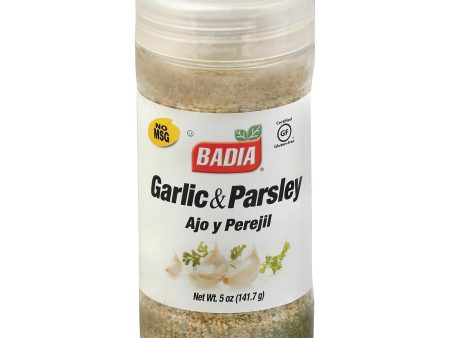 Badia Spices Ground Garlic And Parsley - Case Of 12 - 5 Oz. Hot on Sale