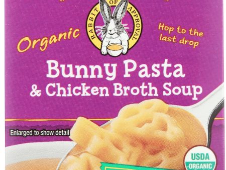 Annie s Homegrown Organic Bunny Pasta And Chicken Broth Soup - Case Of 8 - 17 Oz. Sale