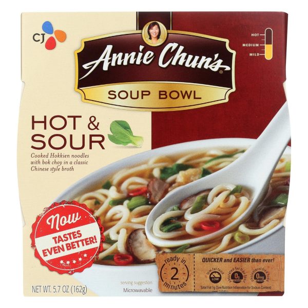 Annie Chun s Hot And Sour Soup Bowl - Case Of 6 - 5.7 Oz. Hot on Sale