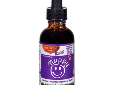 Bioray Kids Ndf - Happy - Drops - Peach - 2 Oz For Sale