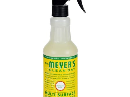 Mrs. Meyer s Multi Surface Spray Cleaner - Honeysuckle - 16 Fl Oz on Sale