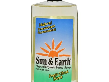 Sun And Earth Hypoallergenic Hand Soap - 16 Fl Oz Hot on Sale