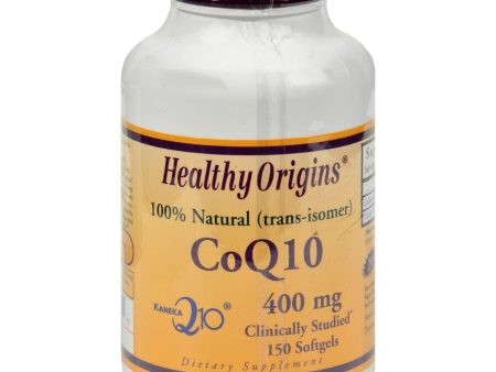 Healthy Origins Coq10 Gels 400 Mg - 150 Softgels Cheap