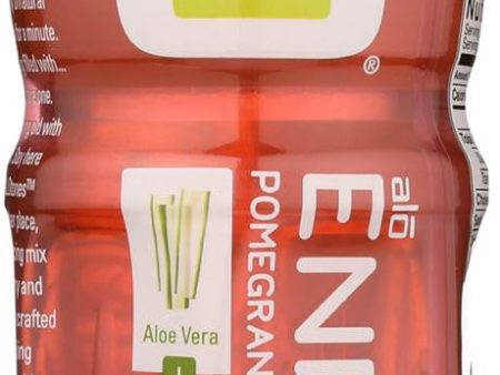 Alo Original Enrich Aloe Vera Juice Drink - Pomegranate And Cranberry - Case Of 6 - 50.7 Fl Oz. Discount