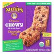 Annie s Homegrown Organic Chewy Granola Bars Chocolate Chip - Case Of 12 - 5.34 Oz. Cheap