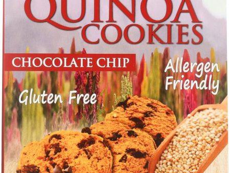 Andean Dream Gluten Free Quinoa Cookies Chocolate Chip - Case Of 6 - 7 Oz. Sale