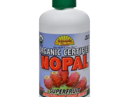 Dynamic Health Organic Certified Nopal Superfruit Nopal - 33.8 Fl Oz Fashion