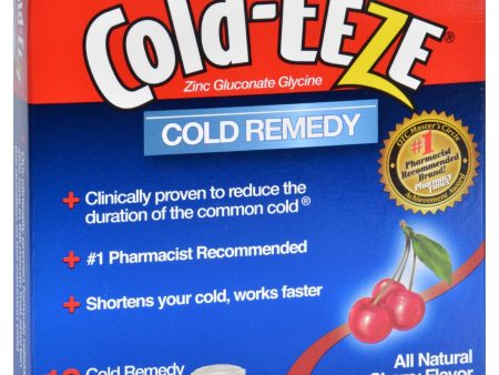 Cold-eeze Cold Remedy - All Natural Cherry Flavor - 18 Lozenges Online Sale