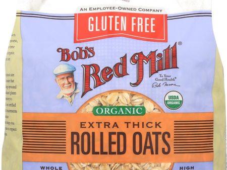 Bob s Red Mill Thick Rolled Oats - Extra Thick - Case Of 4 - 32 Oz. Fashion