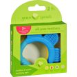 Green Sprouts Teether - Sili Paw - Aqua And Yellow - 2 Pack Supply