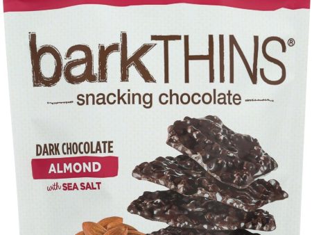 Bark Thins Bark Thins Dark Chocolate - Almond With Sea Salt - Case Of 12 - 4.7 Oz. Supply