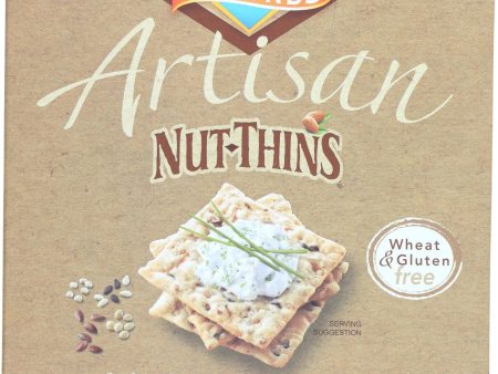 Blue Diamond Artesion Nut Thins - Multi Seed - Case Of 12 - 4.25 Oz. For Sale