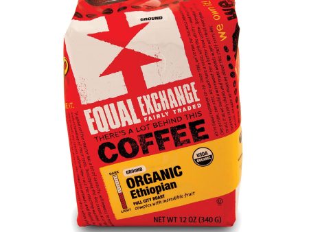 Equal Exchange Organic Drip Coffee - Ethiopian - Case Of 6 - 12 Oz. Online