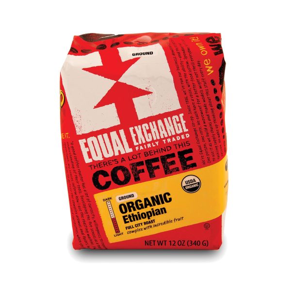 Equal Exchange Organic Drip Coffee - Ethiopian - Case Of 6 - 12 Oz. Online