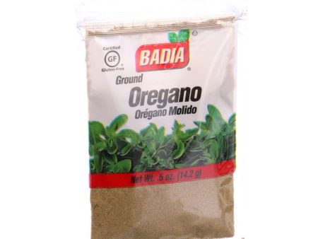 Badia Spices Oregano - Ground - .5 Oz - Case Of 12 Online now