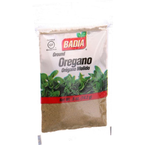 Badia Spices Oregano - Ground - .5 Oz - Case Of 12 Online now