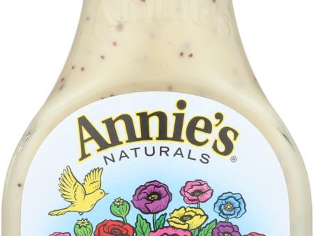 Annie s Naturals Lite Dressing Poppy Seed - Case Of 6 - 8 Fl Oz. Supply