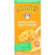 Annies Homegrown Macaroni And Cheese - Organic - Shells And Real Aged Cheddar - 6 Oz - Case Of 12 Fashion