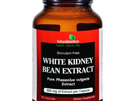 Futurebiotics White Kidney Bean Extract - 500 Mg - 100 Capsules For Discount