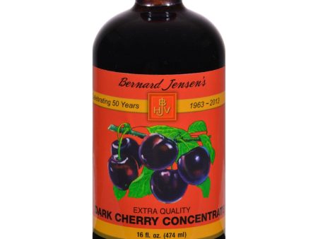 Bernard Jensen Black Cherry Concentrate Extra Quality - 16 Fl Oz Cheap