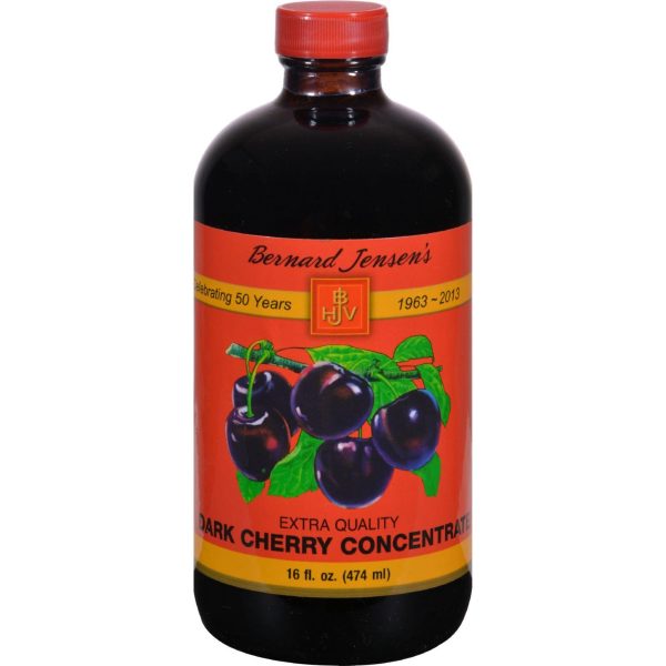 Bernard Jensen Black Cherry Concentrate Extra Quality - 16 Fl Oz Cheap