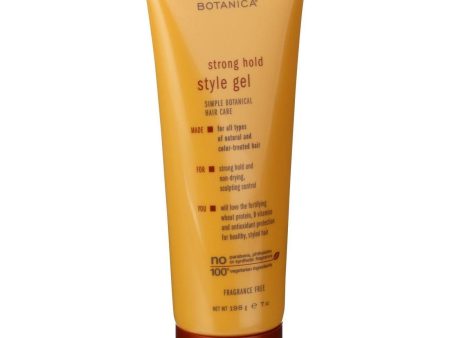 Alba Botanica Style Gel - Strong Hold - 7 Oz For Discount