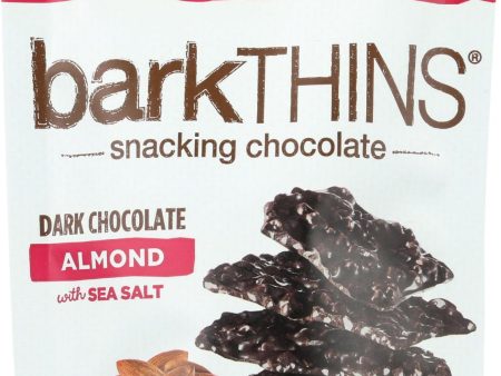 Bark Thins Snacking Dark Chocolate - Almond With Sea Salt - Case Of 24 - 2 Oz. Fashion