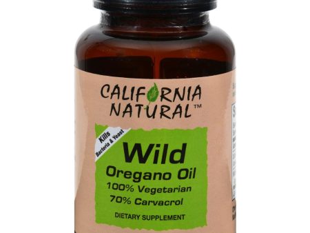 California Natural Wild Oregana Oil - 400 Mg - 90 Capsules For Cheap