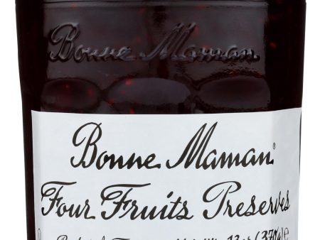 Bonne Maman Conserve - Four Fruit - Case Of 6 - 13 Oz. For Discount