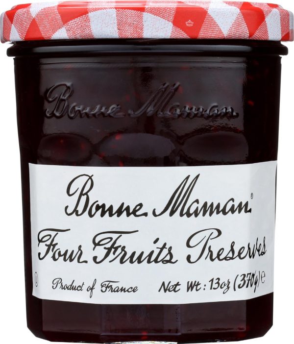 Bonne Maman Conserve - Four Fruit - Case Of 6 - 13 Oz. For Discount