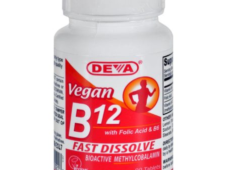 Deva Vegan B12 Sublingual - 90 Sublingual Tablets Online Hot Sale