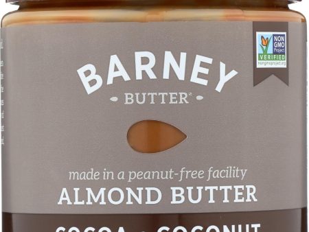 Barney Butter Almond Butter - Cocoa Coconut - Case Of 6 - 10 Oz. Hot on Sale