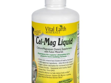 Vital Earth Minerals Cal-mag - Liquid - 32 Oz Online Sale