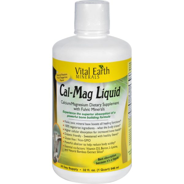 Vital Earth Minerals Cal-mag - Liquid - 32 Oz Online Sale